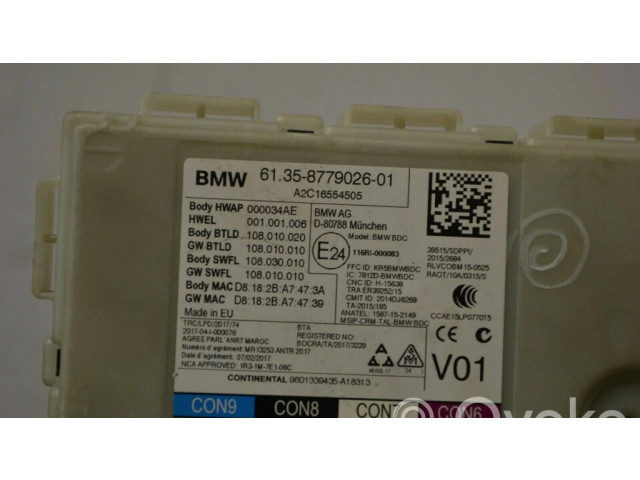 Блок комфорта 8779026, A2C16554505   BMW M5 F90   
