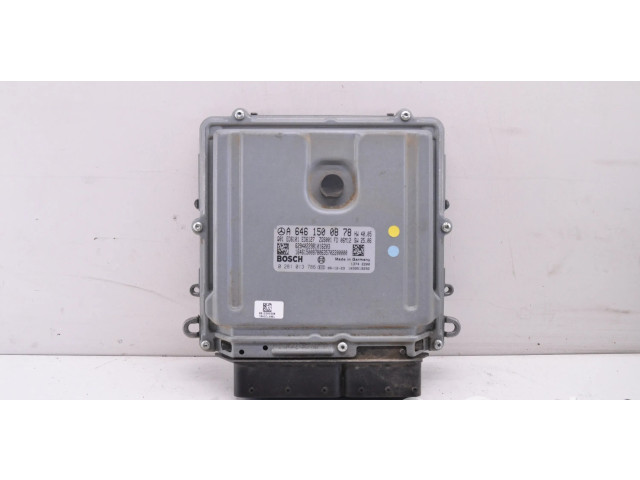 Řídící jednotka A6461500878, 0281013786   Mercedes-Benz Vito Viano W639 2007