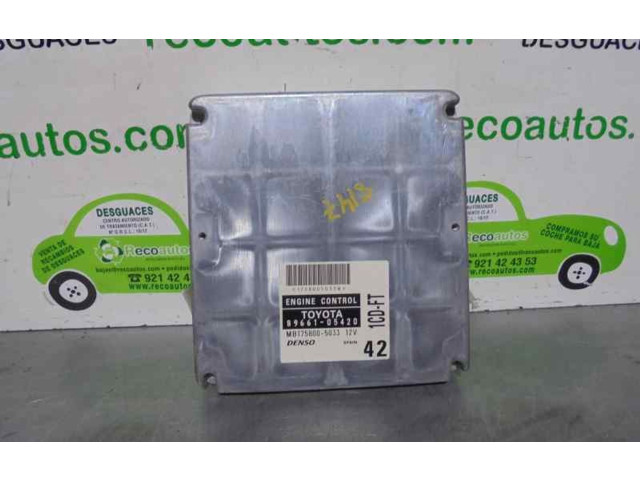 Řídící jednotka 8966105420, 1758005033   Toyota Avensis T220 2002