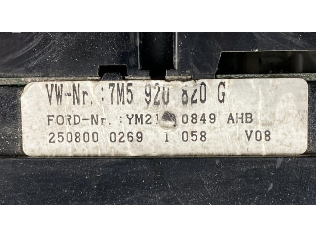 Панель приборов 7M5920820G, YM2110849AHB   Ford Galaxy       