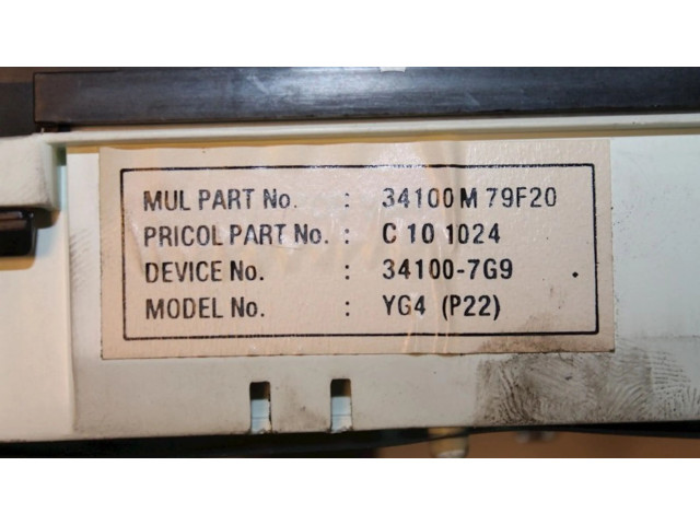 Панель приборов 34100M79F20, 34100M79F20   Suzuki Alto       