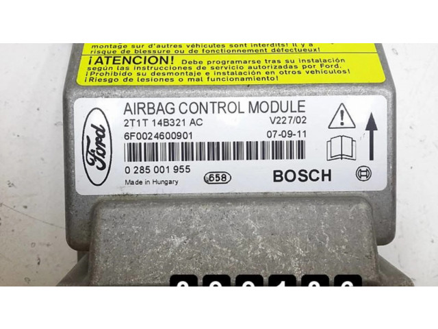 Блок подушек безопасности 2T1T14B321AC, 0285001955   Ford Connect