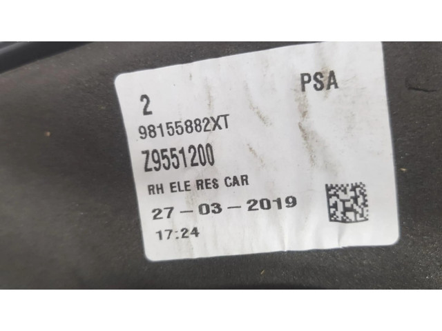 Zpětné zrcátko pravé Citroen Jumpy 2019  98155882XT, 1141CB  
