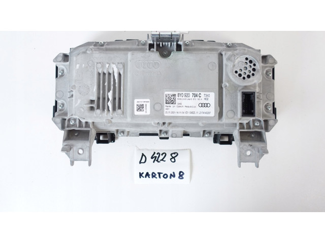 Přístrojová deska  Audi A3 8Y 2022 LICZNIK VIRTUAL ZEGARY LCD AUDI A3 8Y 8Y0920704C  