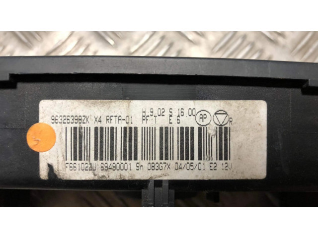 Блок управления климат-контролем 96326398ZK, 69490001   Citroen C5