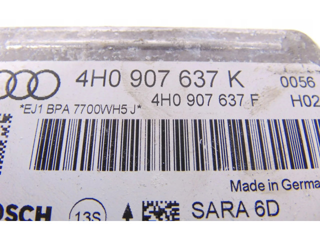 Блок подушек безопасности 4H0907637K   Audi A8 S8 D4 4H