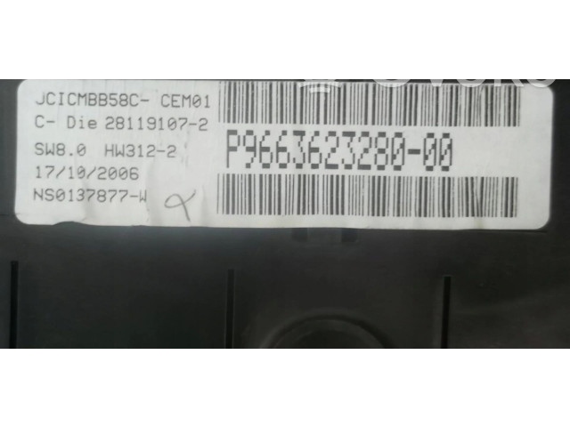 Přístrojová deska  Citroen C3 Picasso 2007   