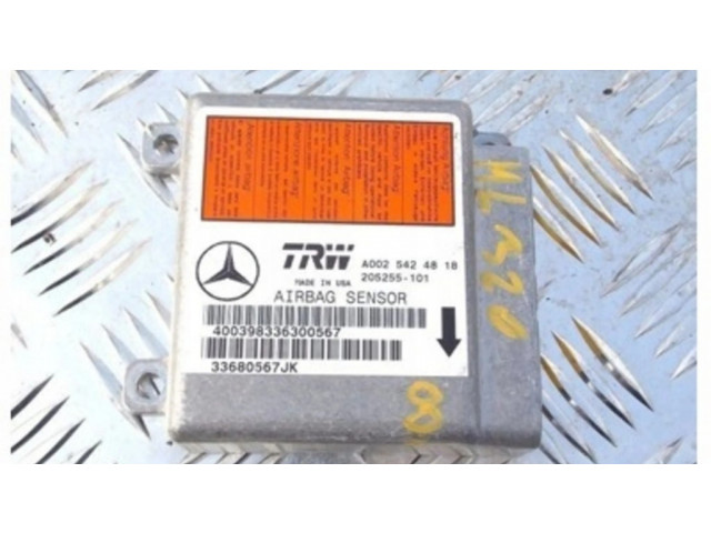 Блок подушек безопасности A0025424818   Mercedes-Benz ML W163