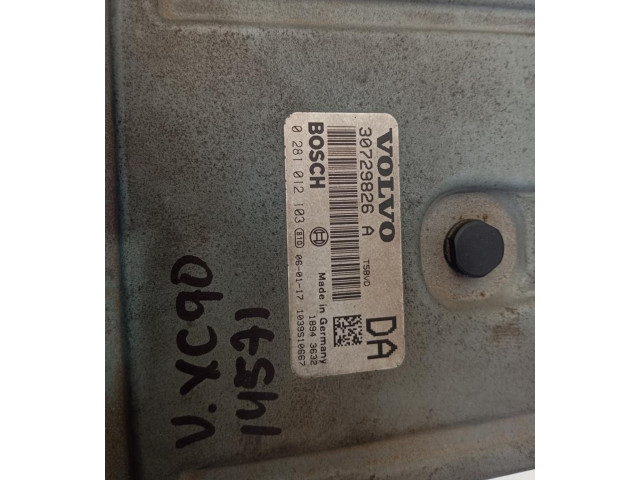 Блок управления двигателем Блок управления 30729826A   Volvo XC90