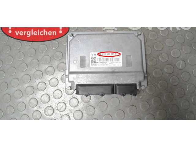 Блок управления двигателя 03D906023Q   Volkswagen Fox