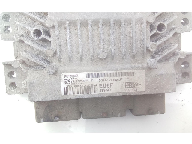 Řídící jednotka 7g91-12a650-uf, 5WS40595F-T   Ford Mondeo MK IV 2007