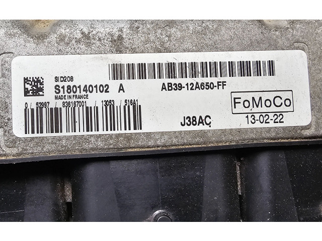 Řídící jednotka AB3912A650FF, 836167001   Ford Ranger 2013