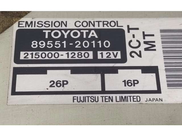 Блок управления двигателя 8955120110   Toyota Carina T210