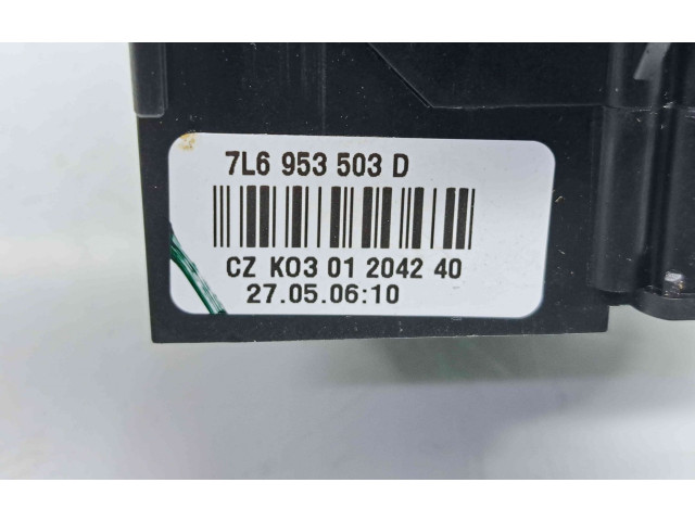 Переключатель дворников 7L6953503D   Volkswagen Touareg I