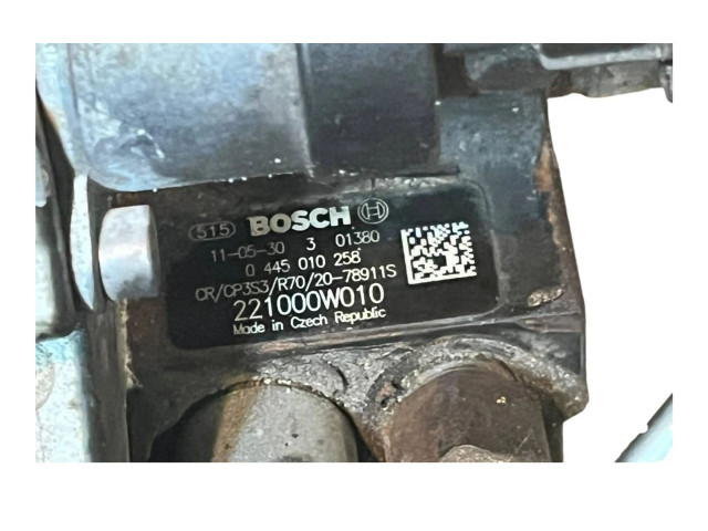 Vstřikovací čerpadlo 0445010258, 221000W010   Toyota Yaris     