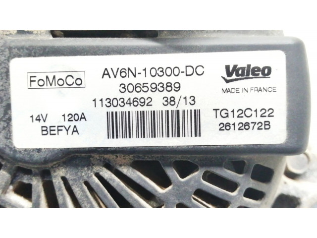 Генератор AV6N10300DC, TG12C122   Ford B-MAX 1.6     