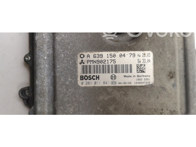Комплект блоков управления a6391500479, 0281011841 a6391500479 PMN902175   Mitsubishi Colt