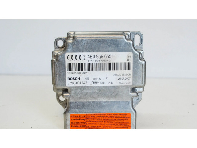 Блок подушек безопасности 4E0959655H   Audi A8 S8 D3 4E