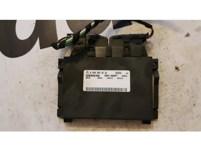Блок управления коробкой передач A0345454332, 0345454332   Mercedes-Benz CLK A209 C209