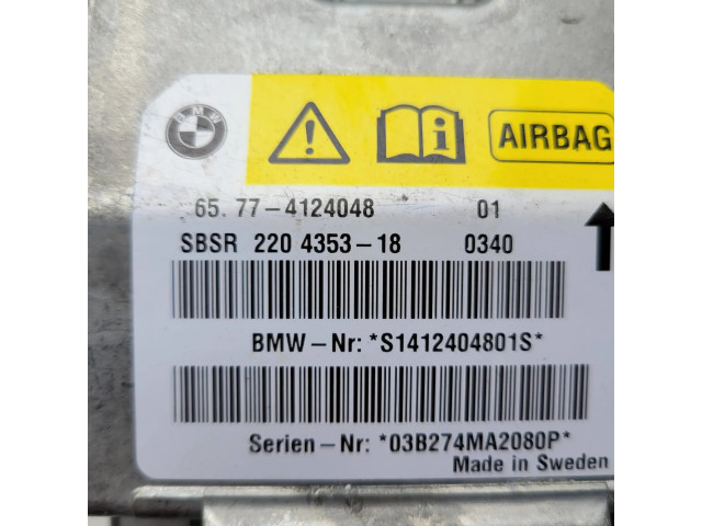 Блок подушек безопасности 65774124048, S1412404801S   BMW 6 E63 E64