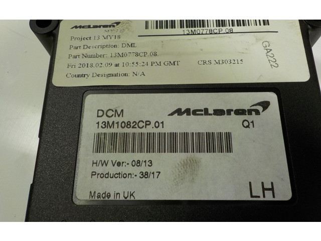 Блок управления 13M1082CP01   McLaren 570S