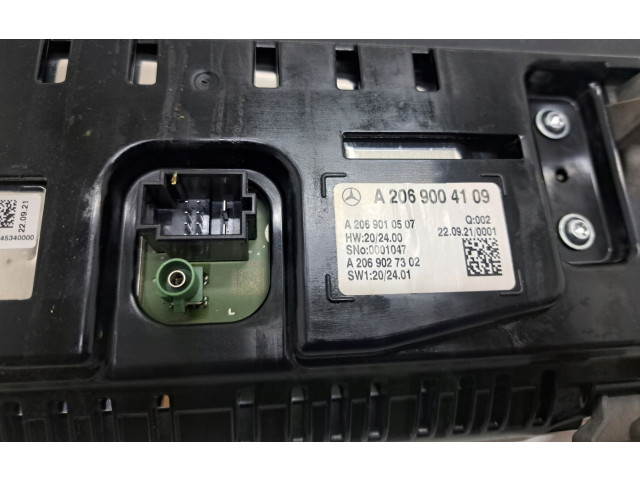 Přístrojová deska  Mercedes-Benz C W206 2021 A2069004109  