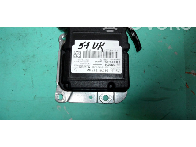 Блок подушек безопасности 9675181780, 0285010830   Peugeot 3008 I