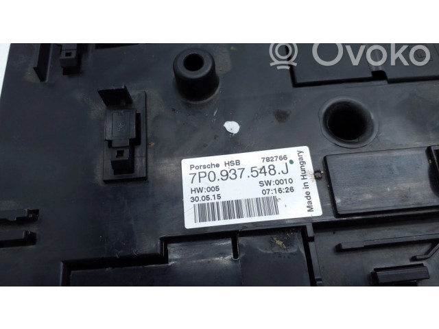 Блок предохранителей 7P0937548J, 7P0937548   Porsche Cayenne (92A)    