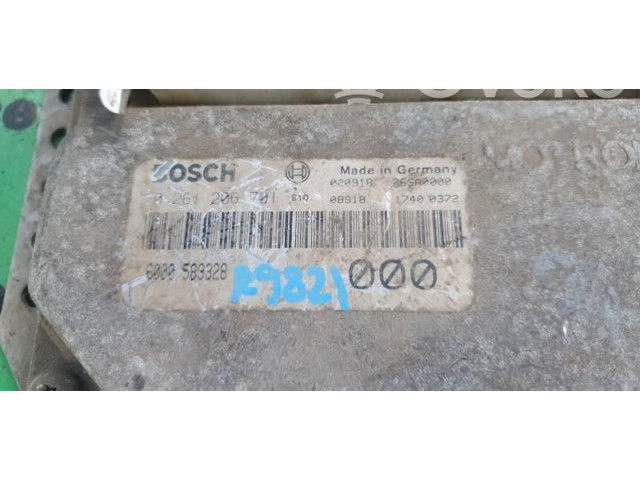 Řídící jednotka 0261206701, 6000589328.   Dacia Nova 1997
