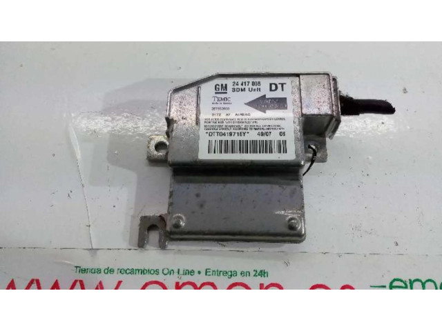 Блок подушек безопасности 24417008, CENTRALITAAIRBAG   Opel Combo C