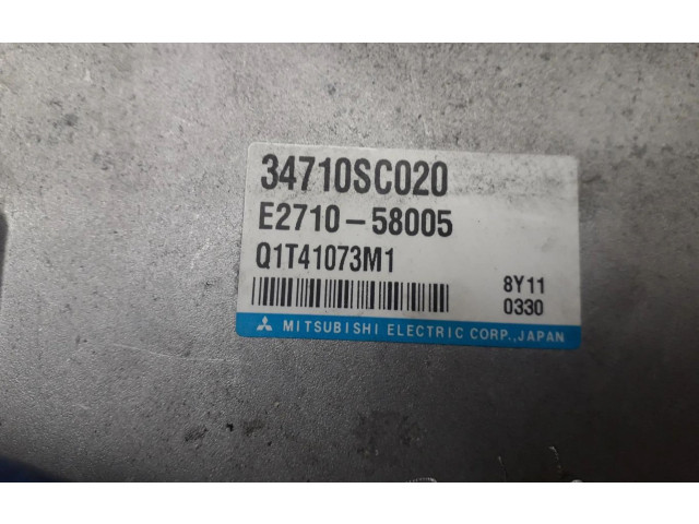 Řídící jednotka 34710SC020   Subaru Forester SH 2009