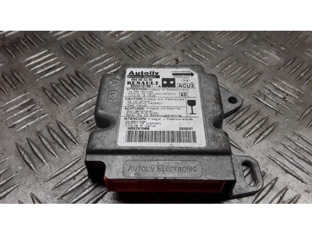 Блок подушек безопасности 606083300, 8200410188A   Renault Kangoo II
