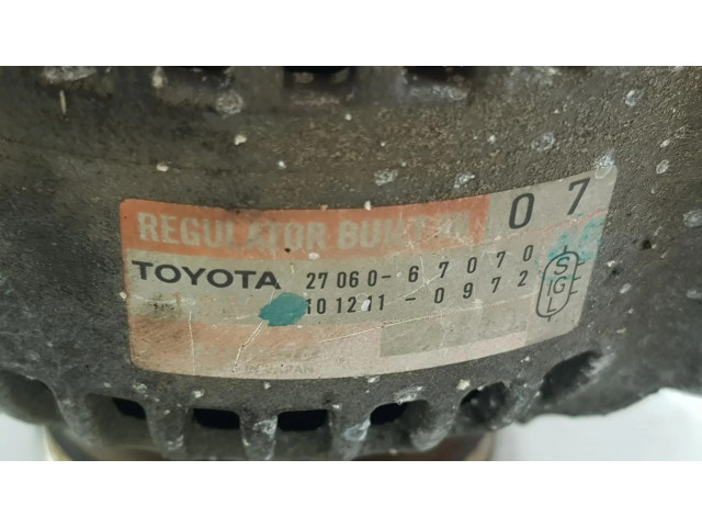 Генератор 2706067070   Toyota Land Cruiser (HDJ90) 3.0     