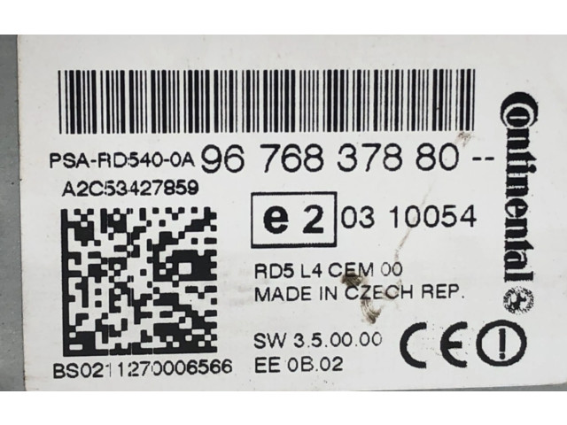 Vstřikovací čerpadlo 9676837880   Peugeot 508     