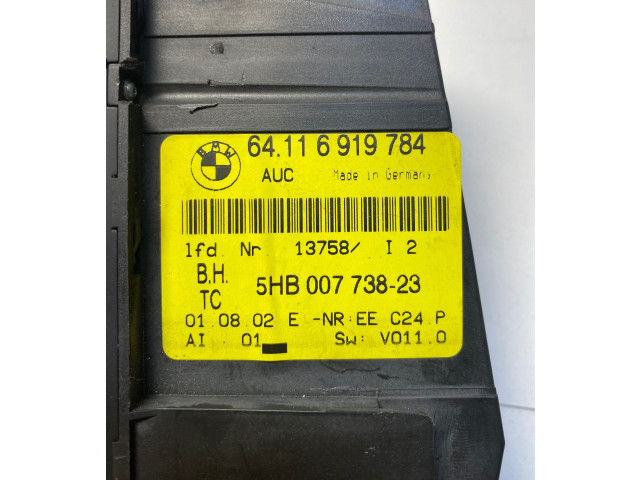 Блок управления климат-контролем 64114125794, 64116956319   BMW 3 E46