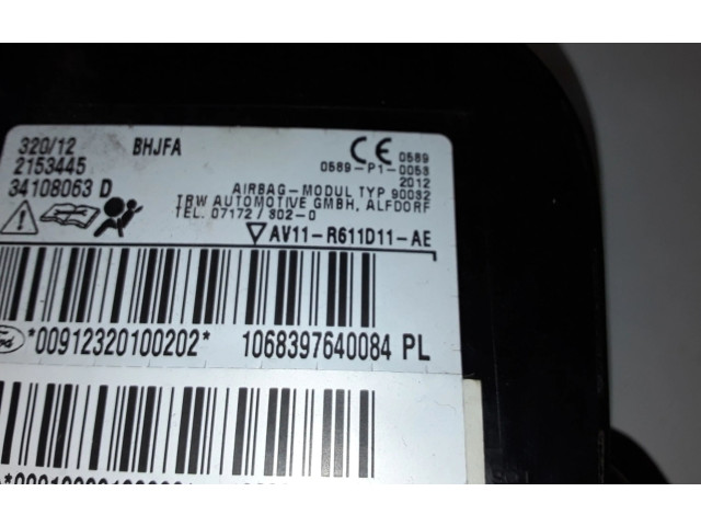 Подушка безопасности в сиденье AV11R611D11AE   Ford B-MAX