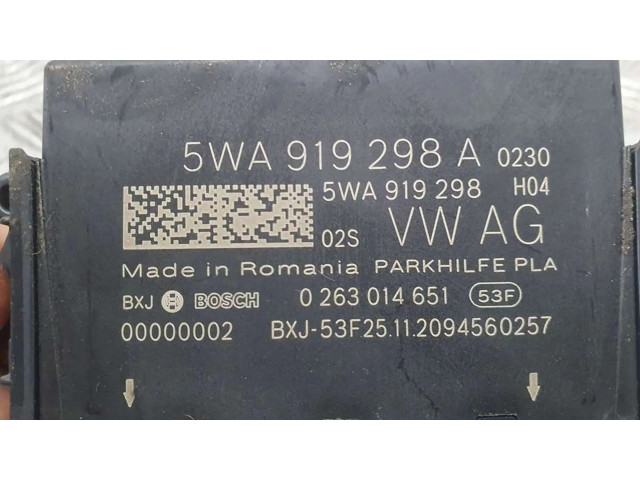 Блок управления 5WA919298A, 0263014651   Audi A3 8Y