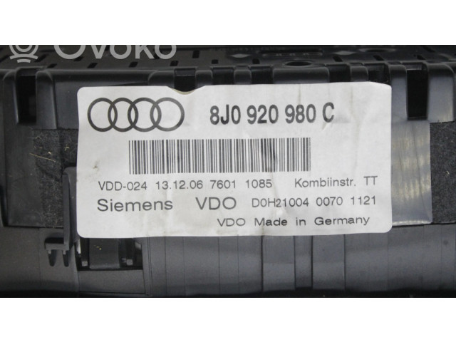 Комплект блоков управления 022906032HH, 0261201449   Audi TT TTS Mk2