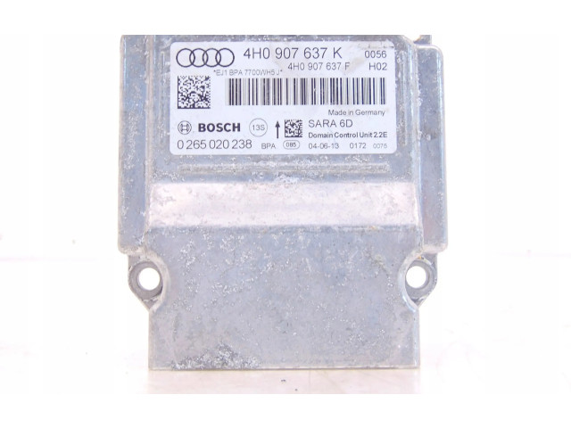 Блок подушек безопасности 4H0907637K   Audi A8 S8 D4 4H