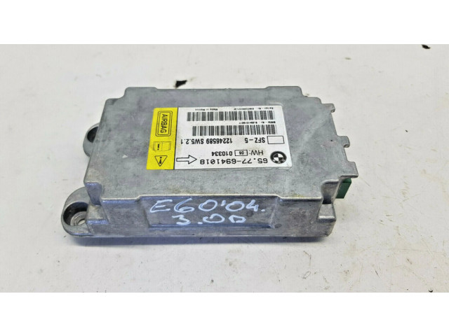 Блок подушек безопасности 65776941018, nr2135   BMW 5 E60 E61