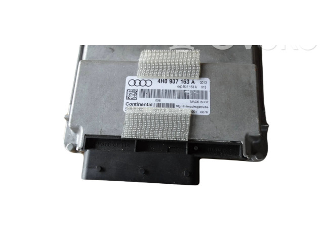Блок управления редуктора коробки передач (раздатки) 4H0907163A   Audi A8 S8 D4 4H
