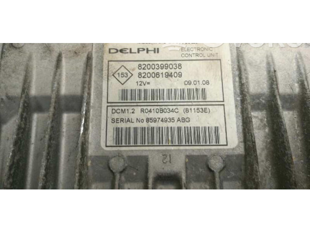 Řídící jednotka 8200399038   Renault Clio I 2008