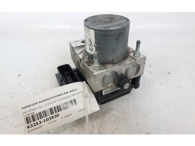 Jednotka ABS 0265951909, 0265951909   Fiat Fiorino 2007