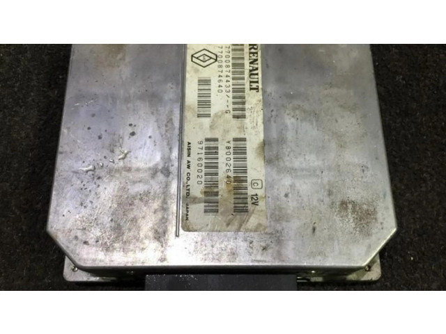 Řídící jednotka 7700874433, 7700874640  97160020  yb0   Renault Safrane 1996