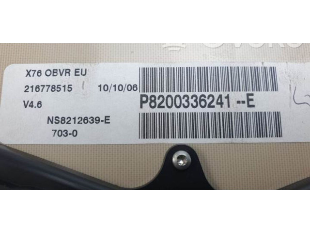 Přístrojová deska  Renault Kangoo I 2005 P8200336241E, NS8212639E  