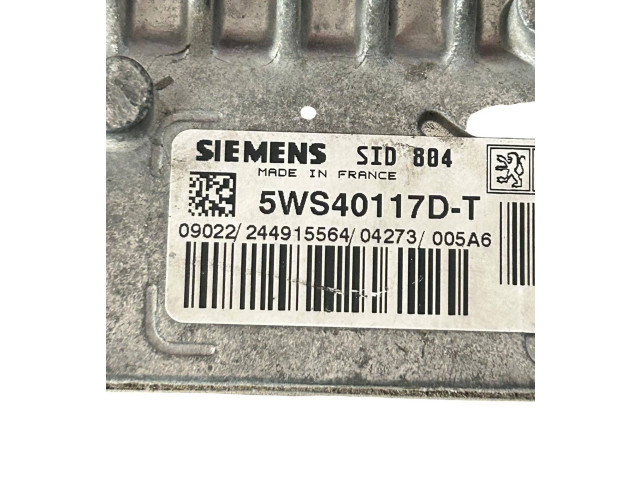 Řídící jednotka 5WS40117DT   Citroen C3 Pluriel 2005