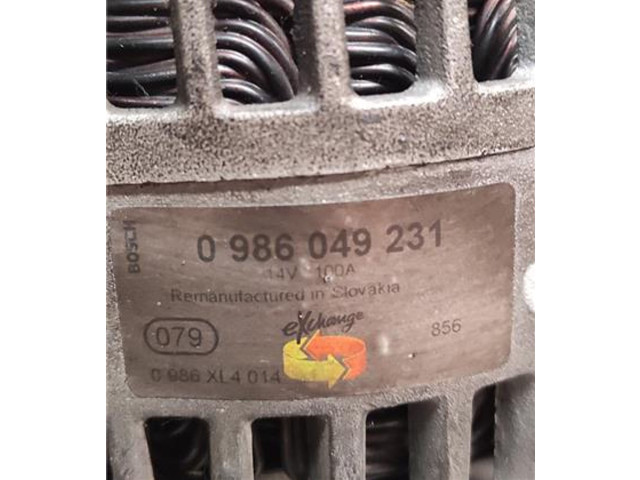 Генератор 986049231, 986049231   Alfa Romeo GT      