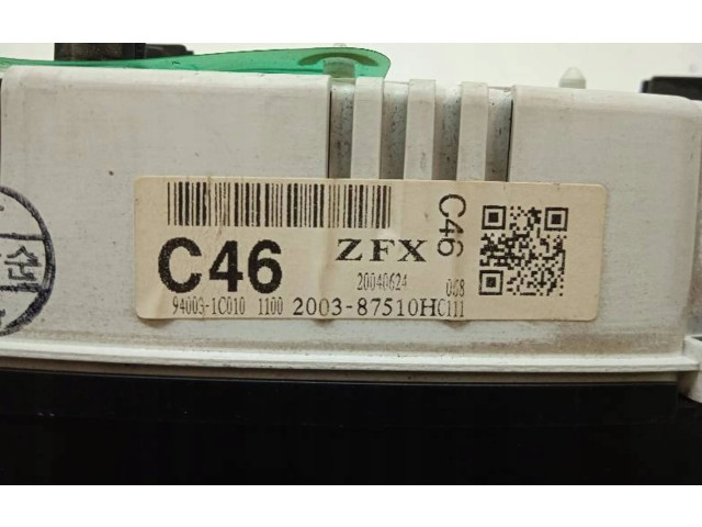 Přístrojová deska  Hyundai Getz 2004 94003-1C010, 2003-87510HC111  
