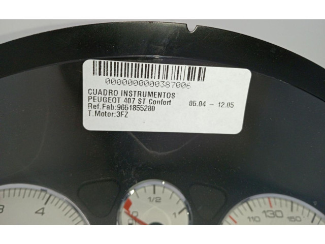 Přístrojová deska  Peugeot 207 CC  9651855280  