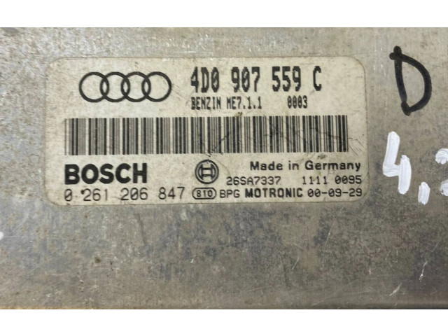 Řídící jednotka 4D0907559C, 26SA7337   Audi A8 S8 D2 4D 1998